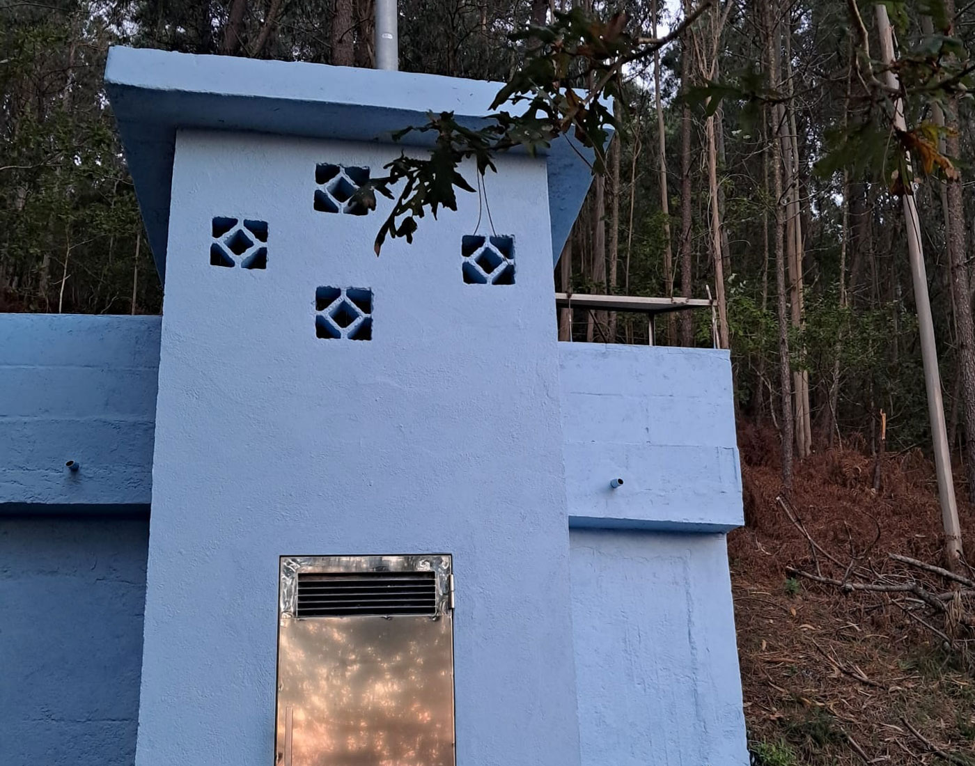 Depositos da traida de augas da comunidade de augas de mosende
