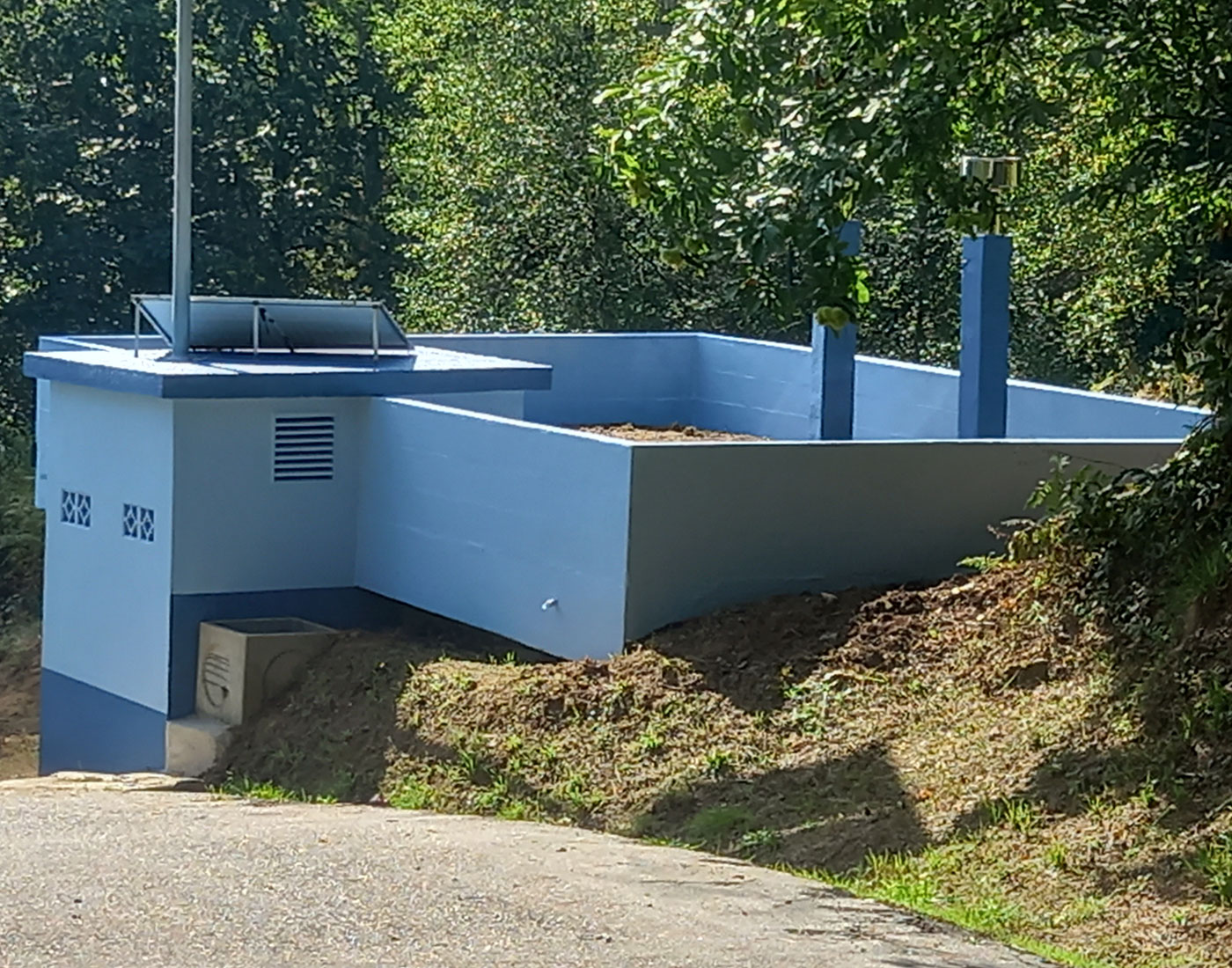 Depositos da traida de augas da comunidade de augas de mosende